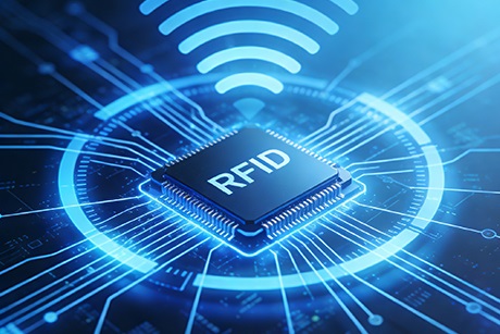معالجة وتخزين النفايات الخطرة، وتقنية تحديد الهوية بموجات الراديو (RFID) للمساعدة