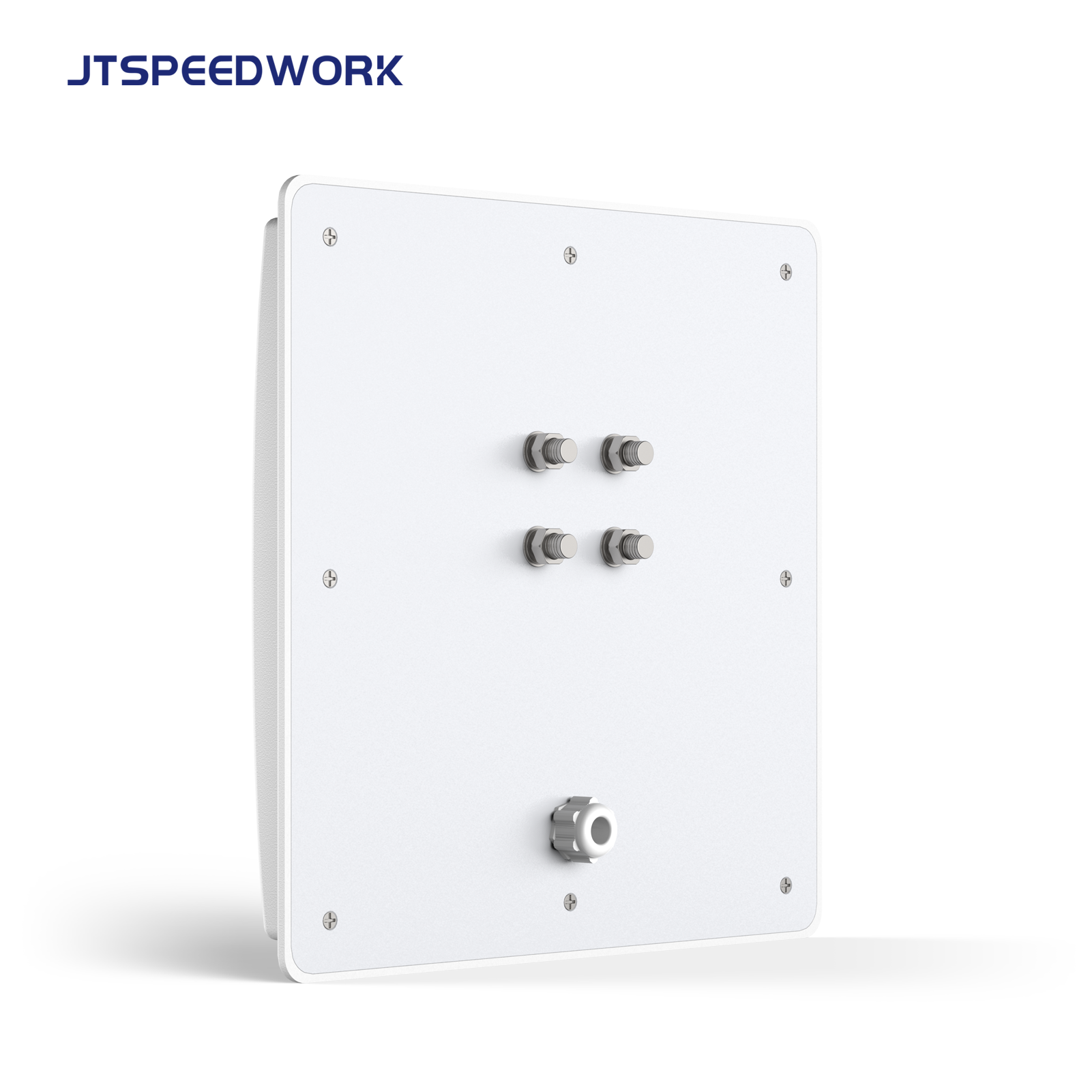 قارئ JT-8280A متوسط ​​المدى بتقنية UHF RFID بتردد 860-960 ميجاهرتز، نطاق التردد 0-6 أمتار