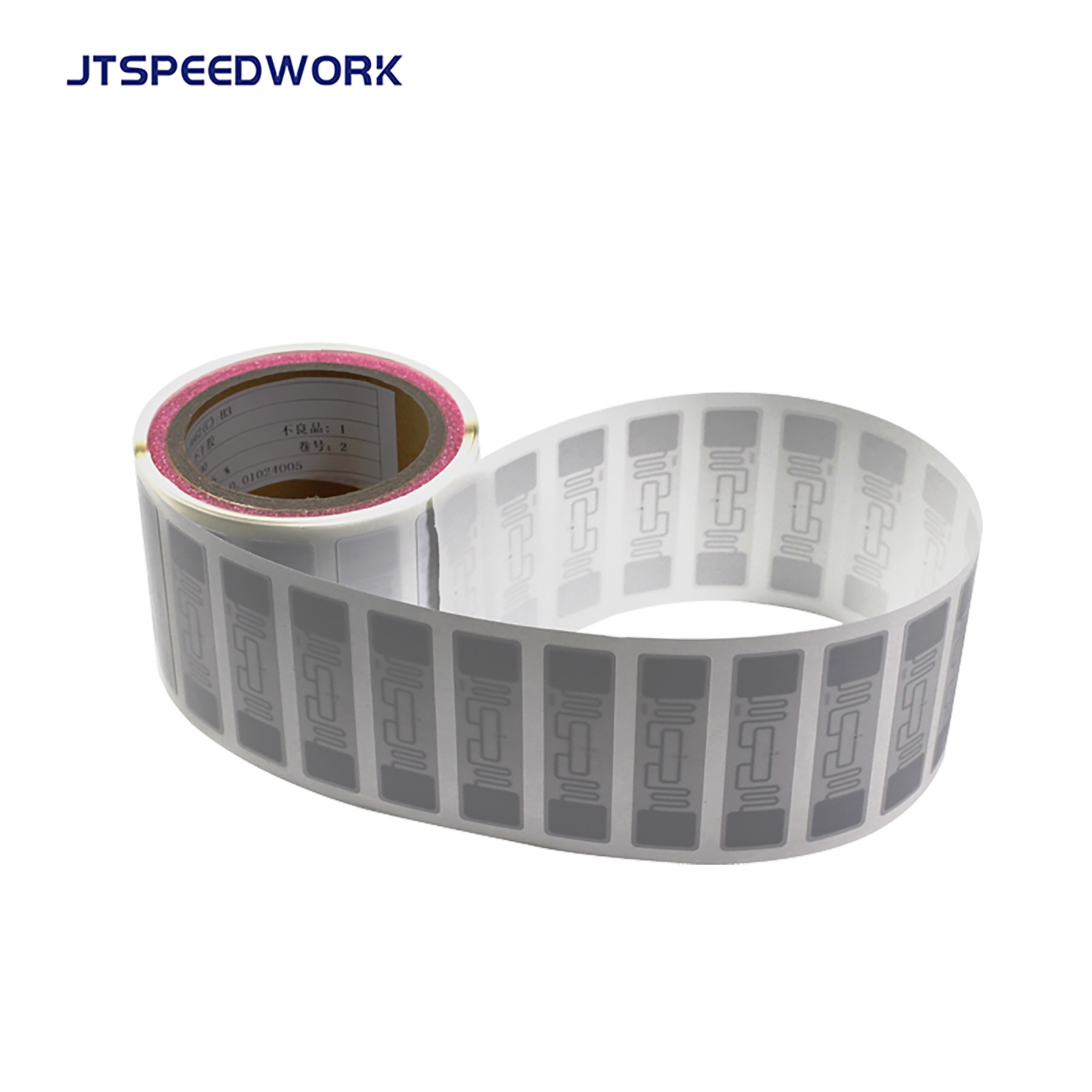 JT-I9662 ملصق لاصق ذاتي بتقنية UHF RFID مقاس 73 × 20 مم