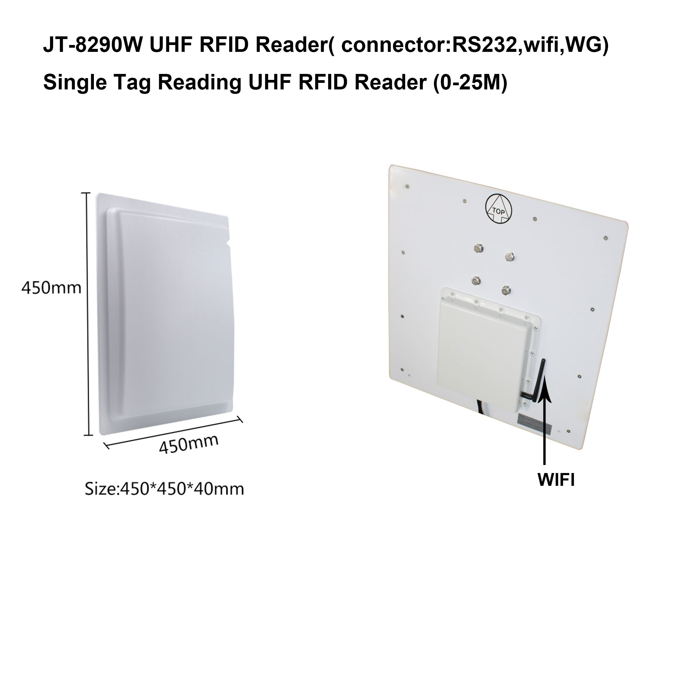 قارئ واي فاي طويل المدى 20 متر JT-8290W