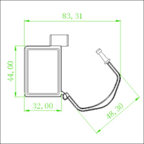 بطاقة قفل العلبة بتقنية UHF RFID 6C