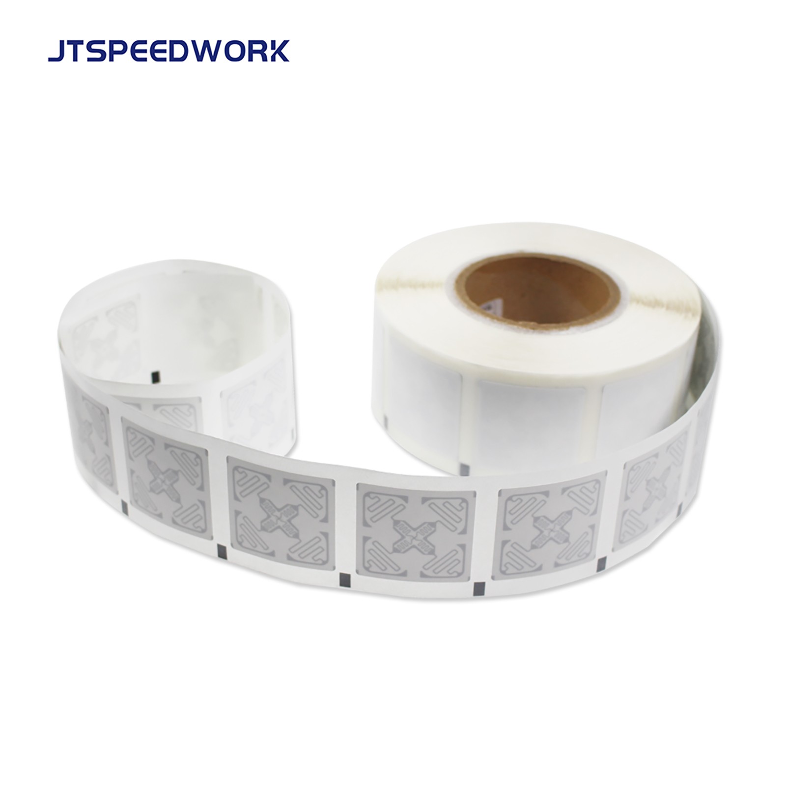 JT-IH47 50 * 50 مم UHF RFID 860-960 ميجا هرتز UCODE 9 بطاقة لاصقة