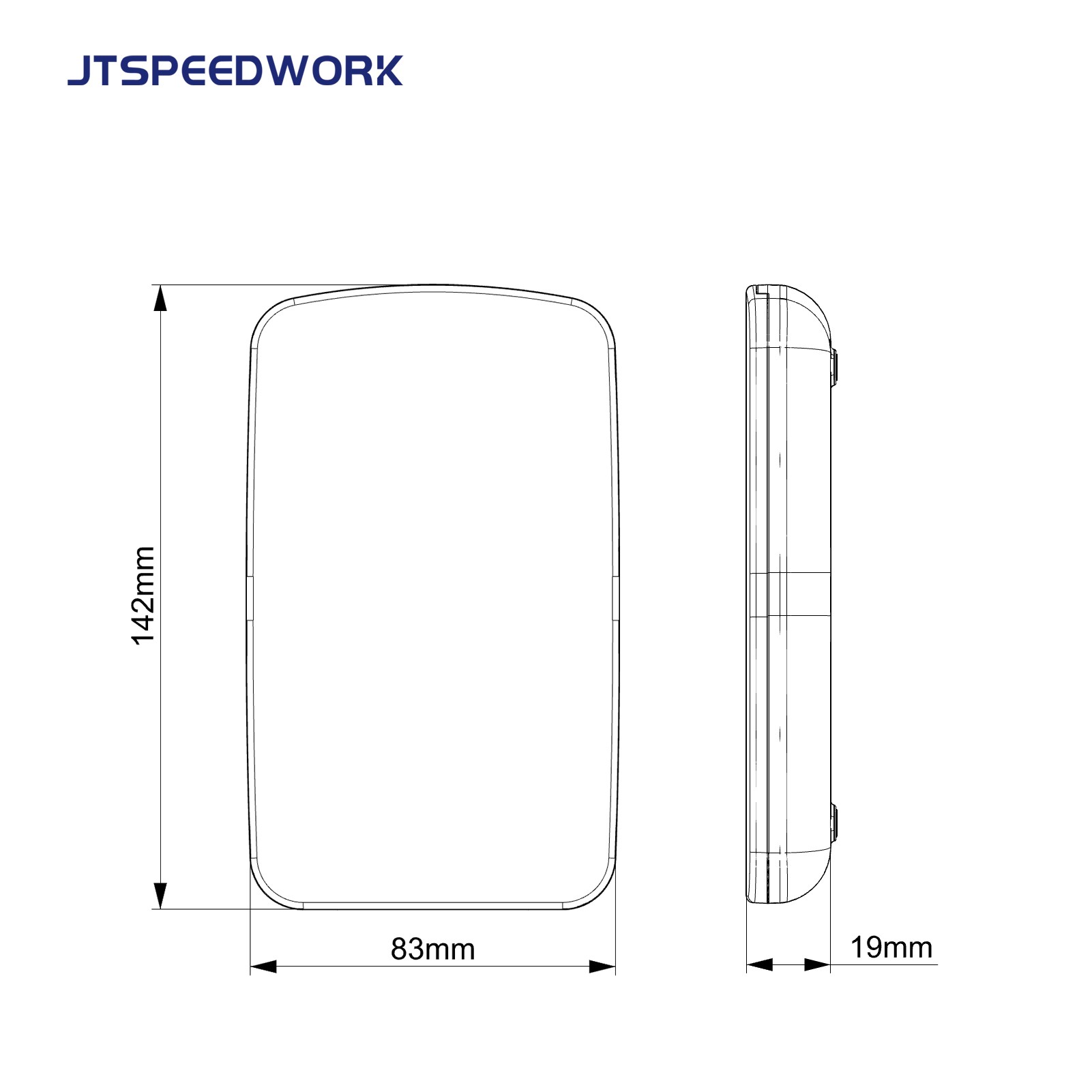 قارئ/كاتب RFID مكتبي يعمل بتقنية UHF بمنفذ USB، نطاق 0-80 سم، معيار ISO18000-6C