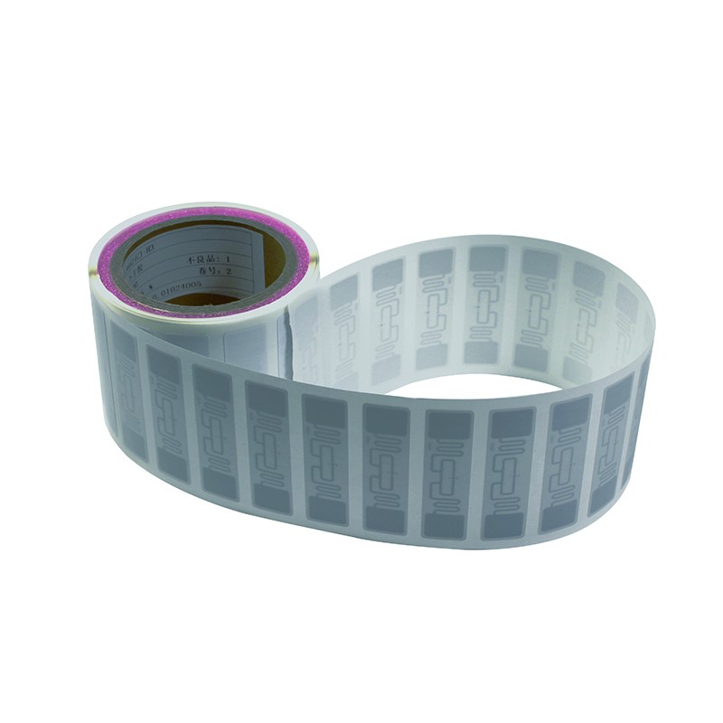 بطاقة تعريف ترددات لاسلكية UHF فارغة من الورق المطلي وفقًا لمعيار ISO/IEC 18000-6C