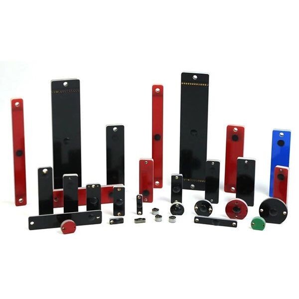 JT-K1207 12 * 7 مم ISO18000-6C Gen2 UCODE 8 RFID على علامة PCB المعدنية