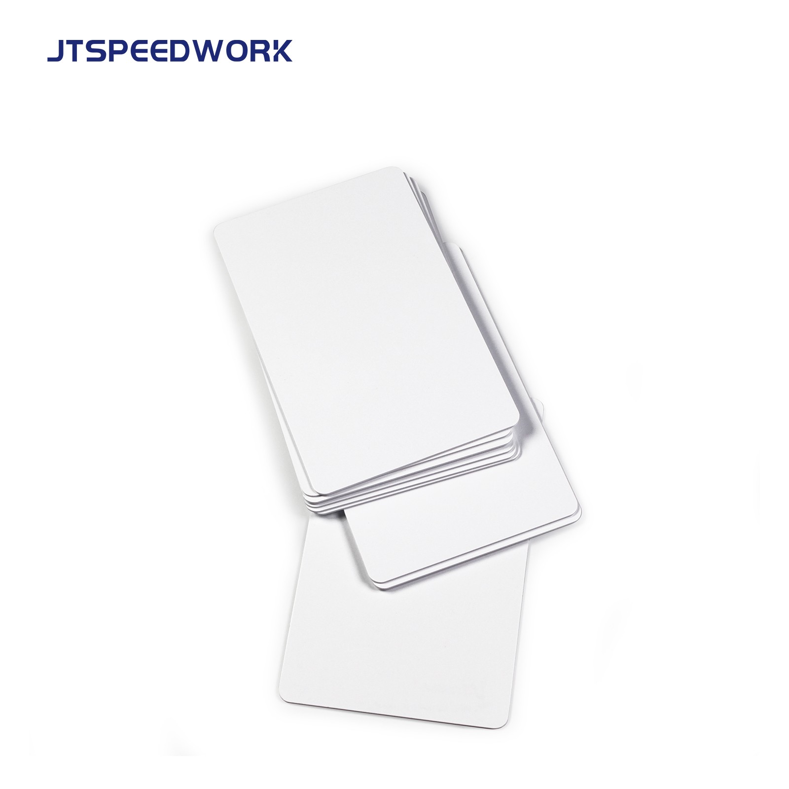 بطاقة JT-303 ثنائية التردد UHF RFID، أبعادها 86 × 54 × 0.86 مم، بتردد 125 كيلوهرتز + 860-960 ميجاهرتز