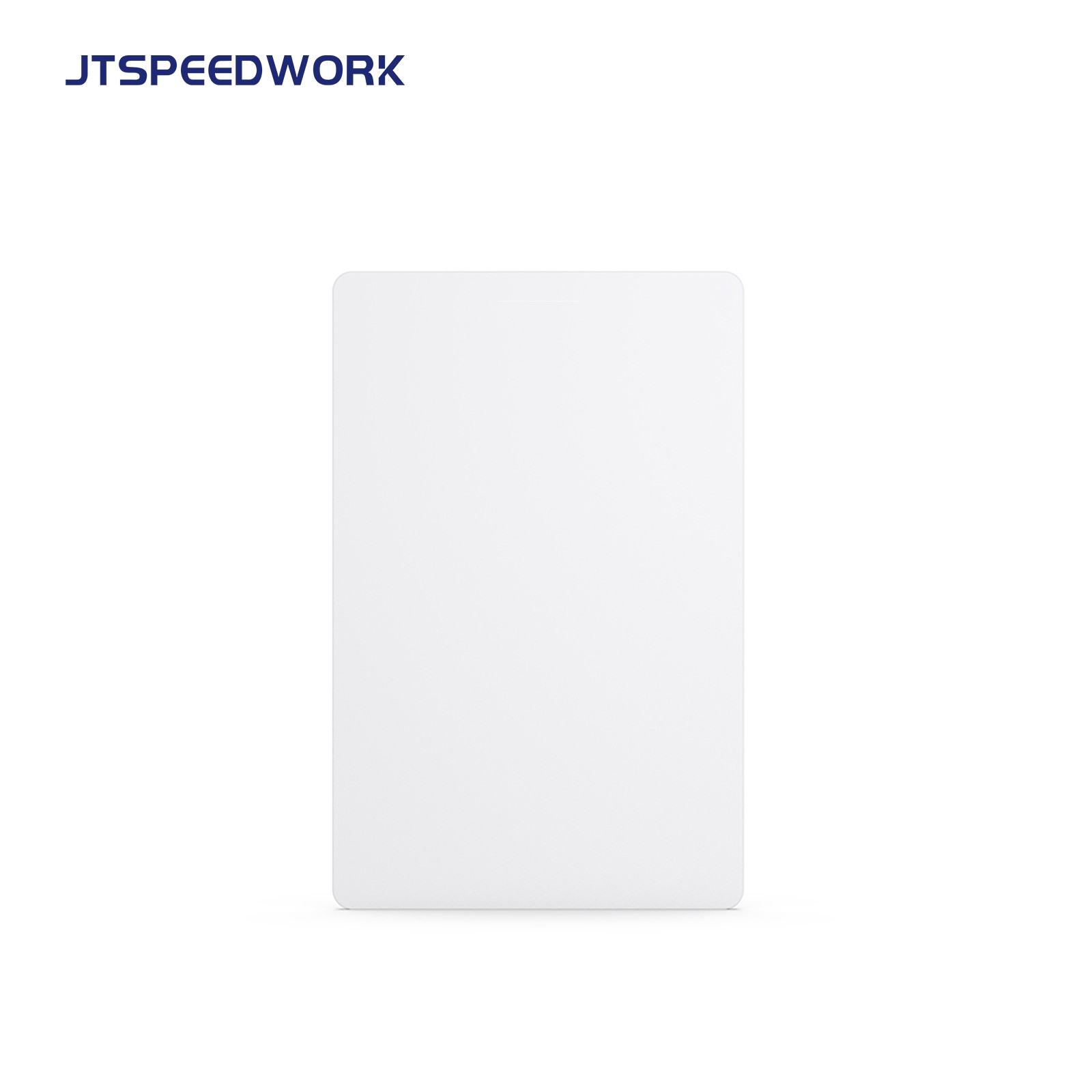 بطاقة JT-303 ثنائية التردد UHF RFID، أبعادها 86 × 54 × 0.86 مم، بتردد 125 كيلوهرتز + 860-960 ميجاهرتز