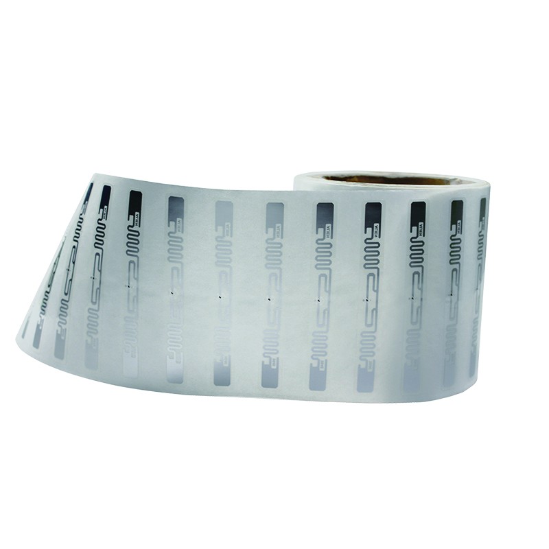 بطاقة تعريف الكتب بتقنية RFID فائقة التردد (UHF) بتردد 860-960 ميجاهرتز، مقاس 98 × 12 ملم