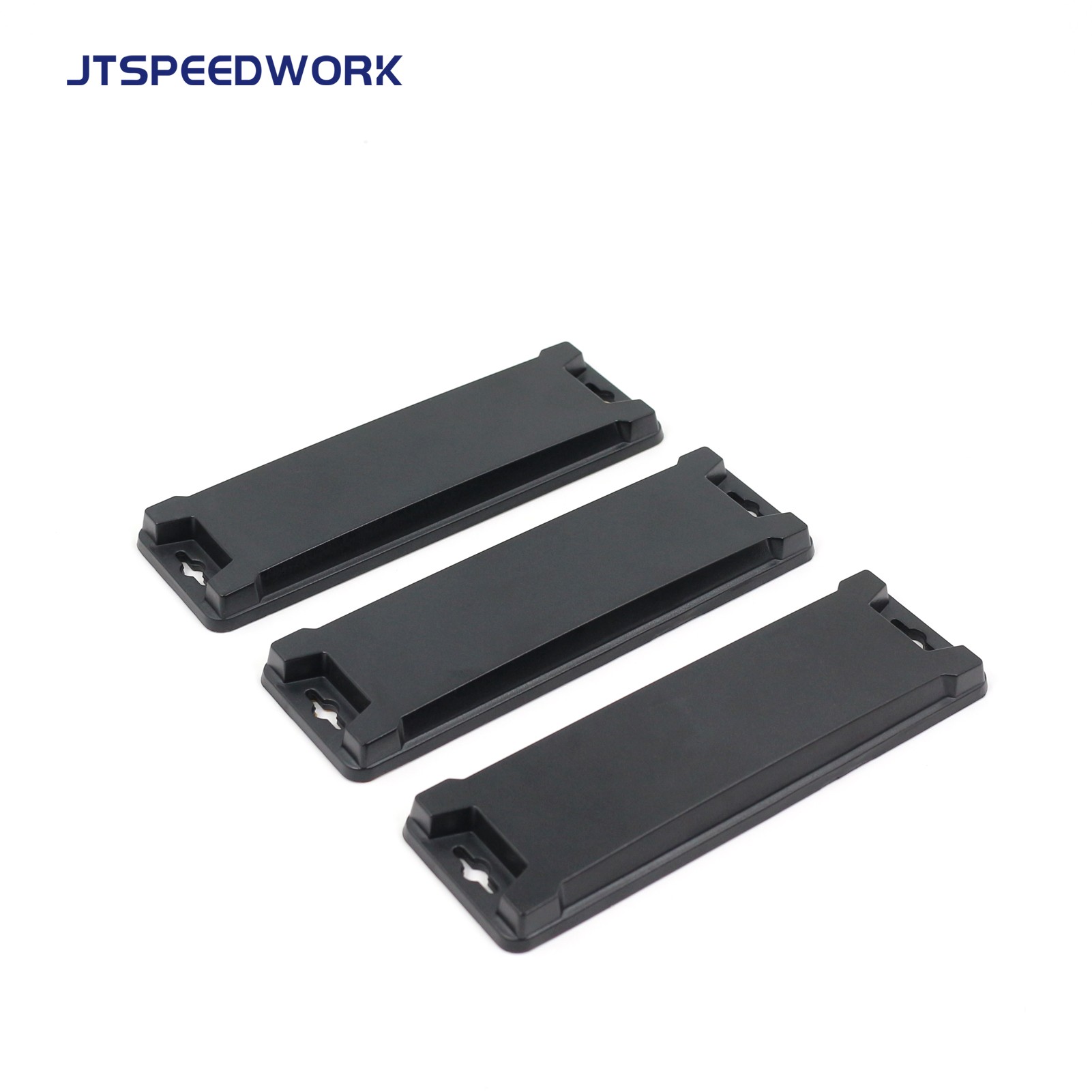 JT-K13042، 130 × 42 × 10.5 مم، مسافة 30 مترًا، علامة معدنية UHF / علامة مضادة للمعادن بتقنية RFID مصنوعة من مادة ABS