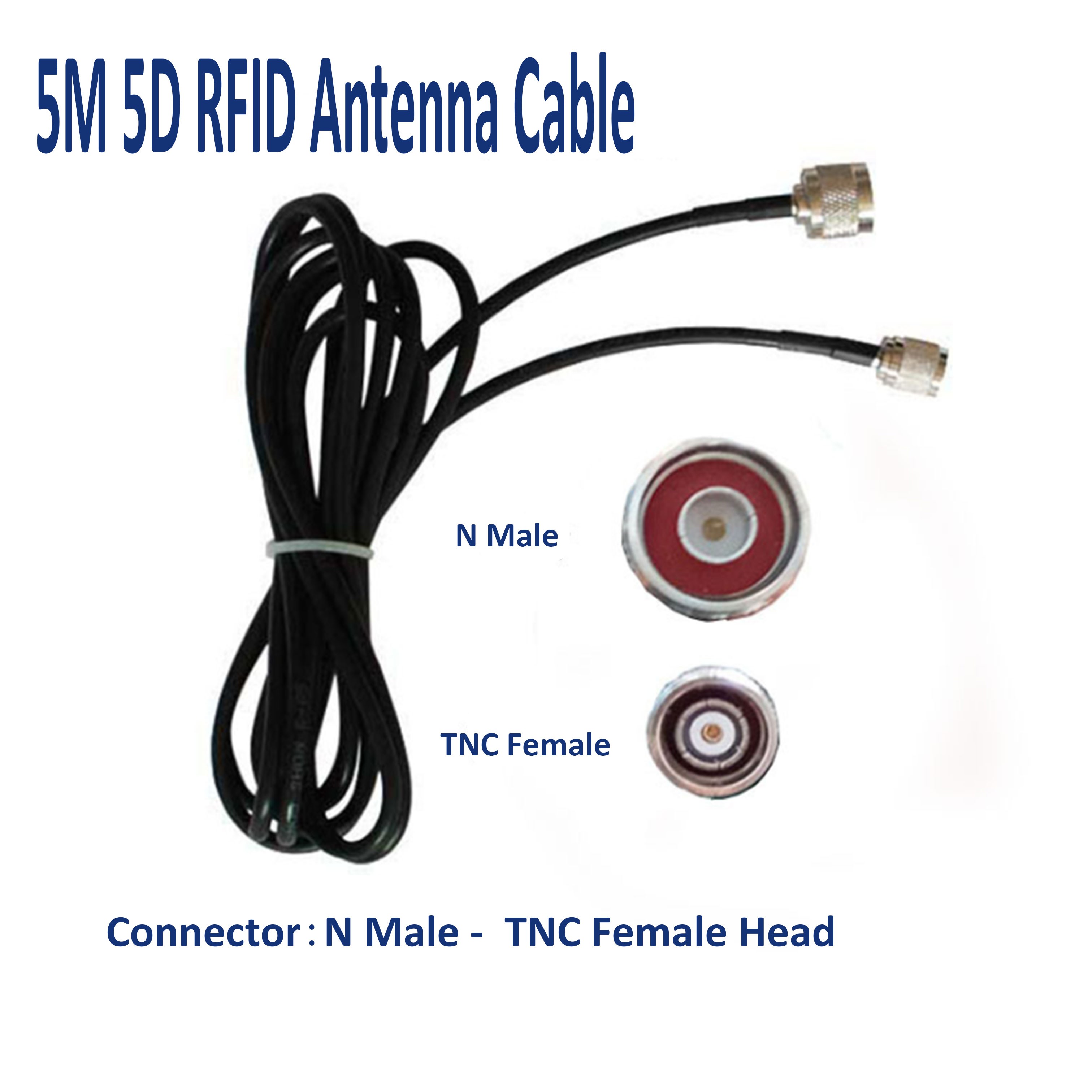 كابل هوائي UHF RFID لقارئ Alien Impinj R420 مع موصلات PR-TNC/TNC/SMA/N