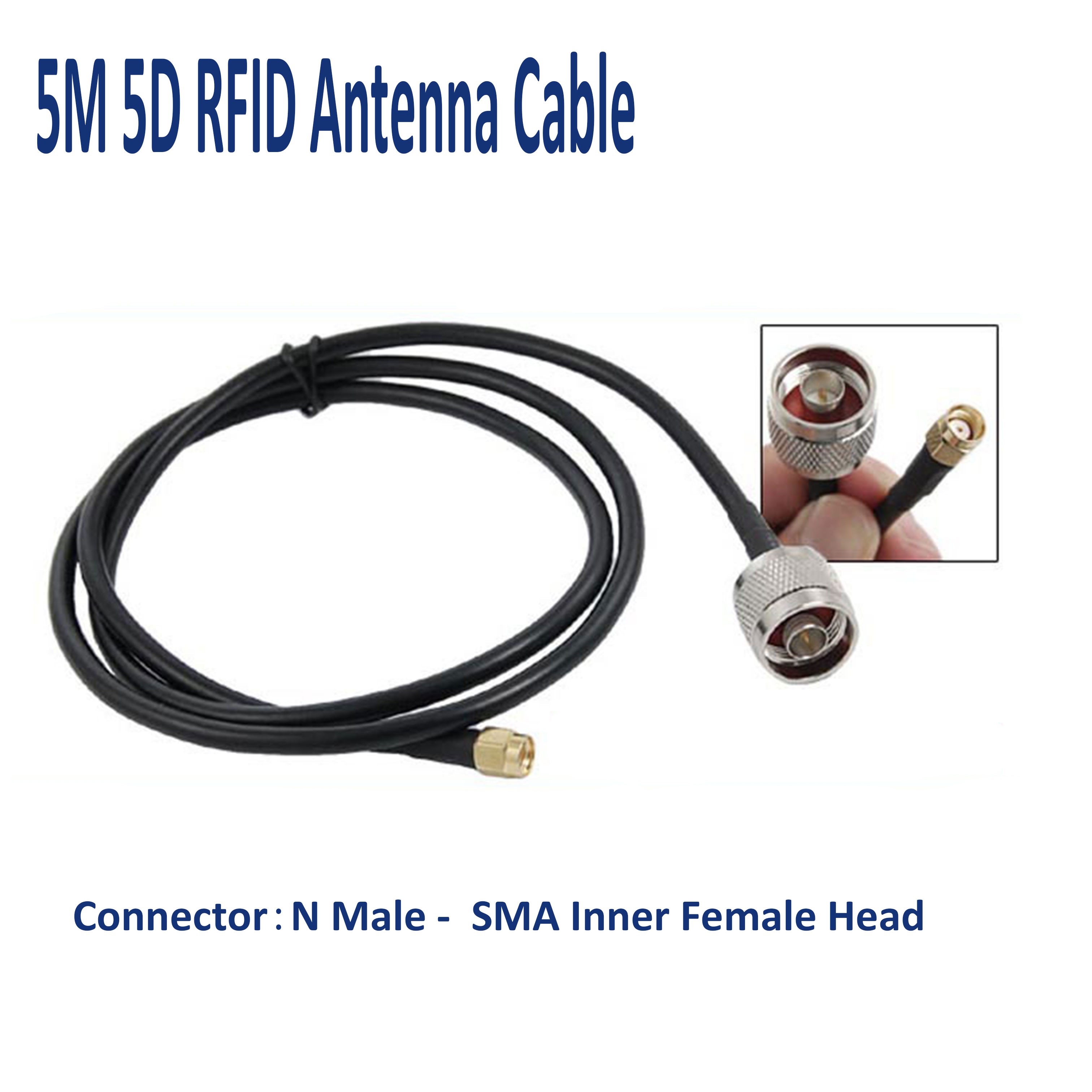 كابل هوائي UHF RFID لقارئ Alien Impinj R420 مع موصلات PR-TNC/TNC/SMA/N