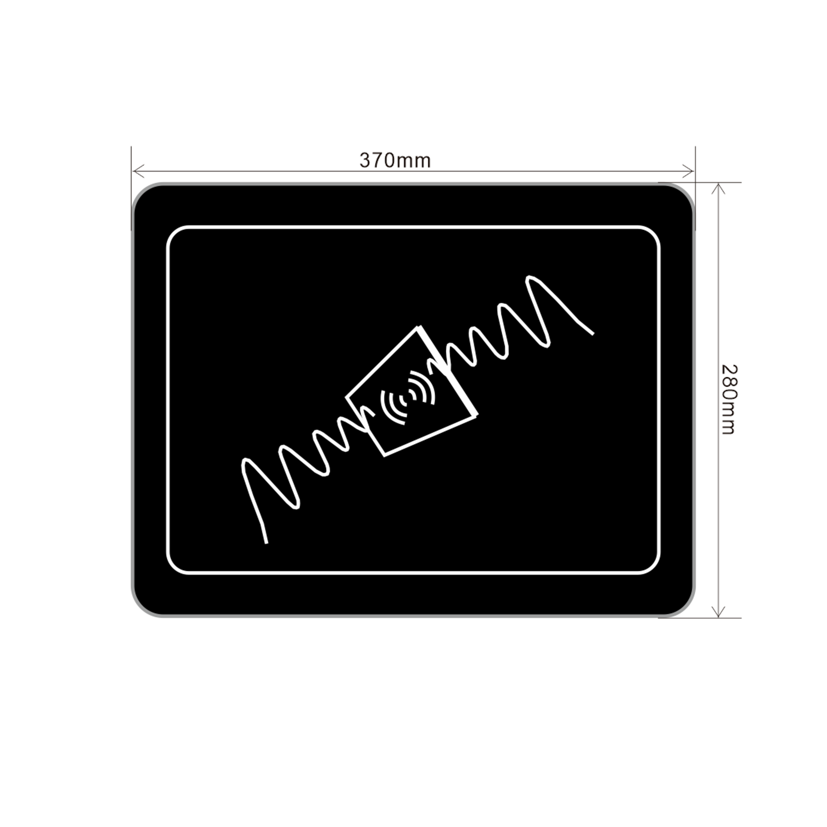 قارئ مكتبي بتقنية RFID/NFC وفقًا لمعيار ISO15693