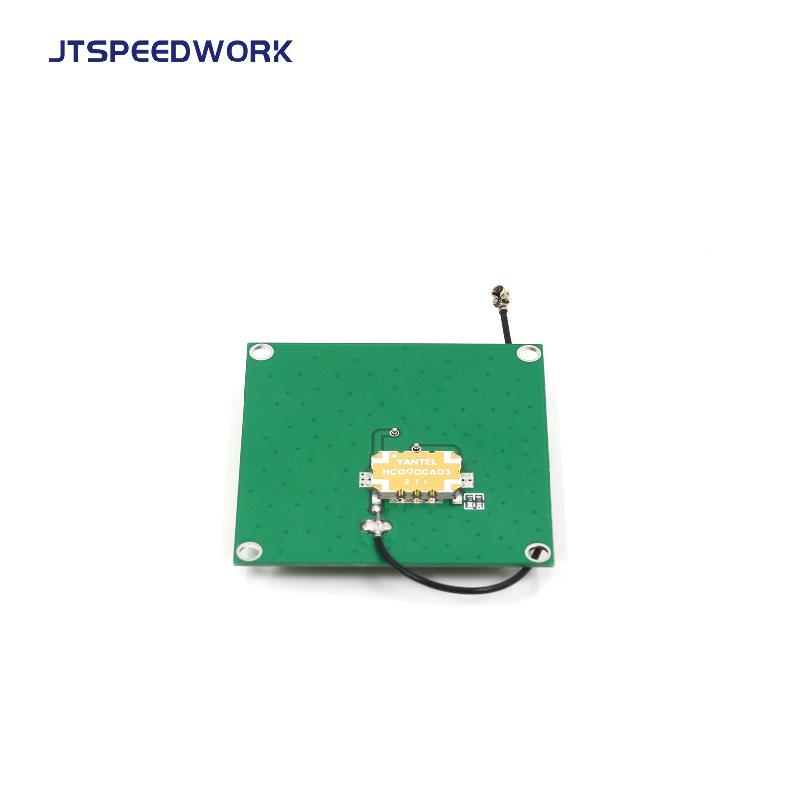 هوائي سيراميكي JT-T0036 بقوة 3 ديسيبل بتقنية UHF RFID، مقاس 36 × 36 مم، بتردد 865-868/902-928 ميجاهرتز، دائري يمين، مناسب لأجهزة المساعد الرقمي الشخصي (PDA).