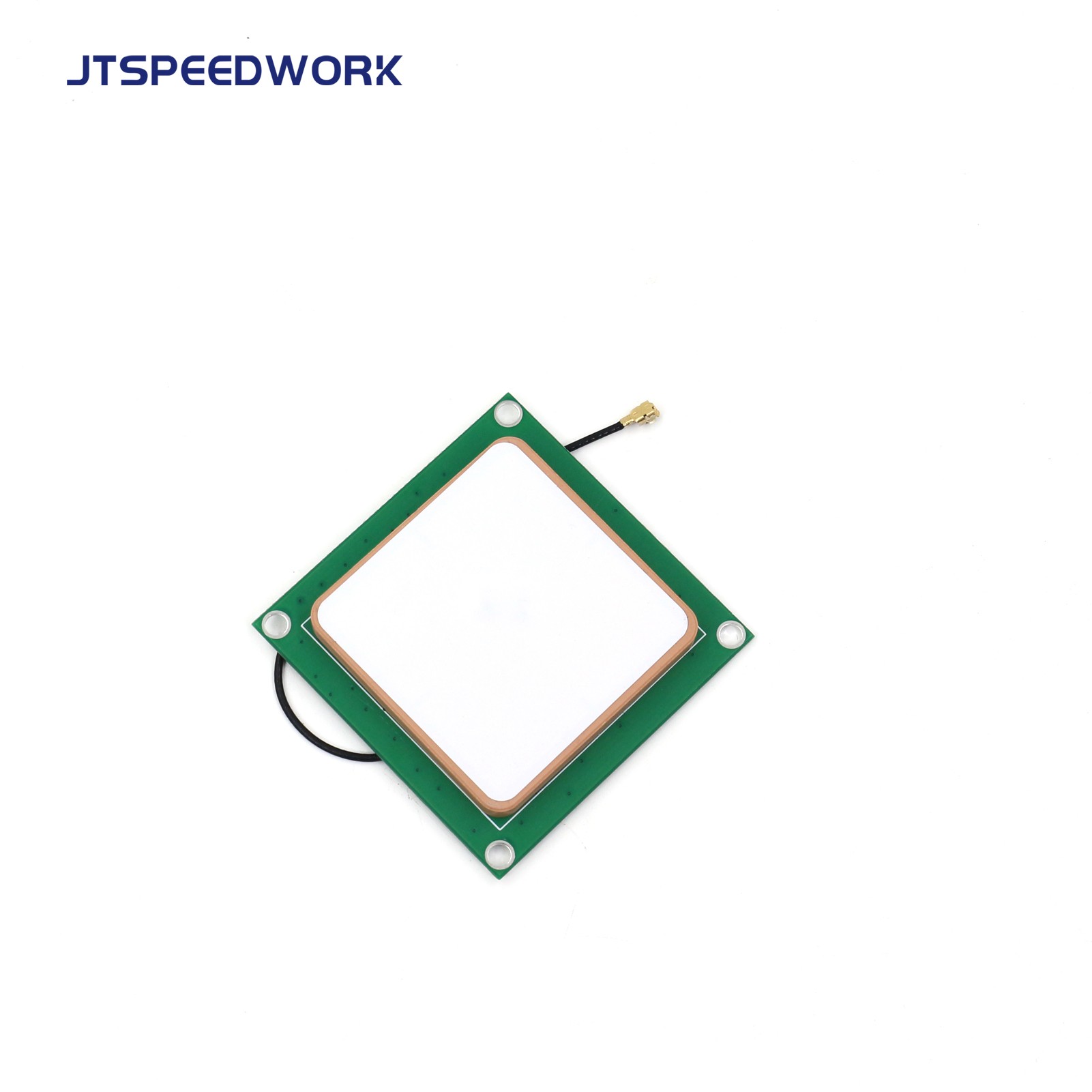 هوائي سيراميكي JT-T0036 بقوة 3 ديسيبل بتقنية UHF RFID، مقاس 36 × 36 مم، بتردد 865-868/902-928 ميجاهرتز، دائري يمين، مناسب لأجهزة المساعد الرقمي الشخصي (PDA).