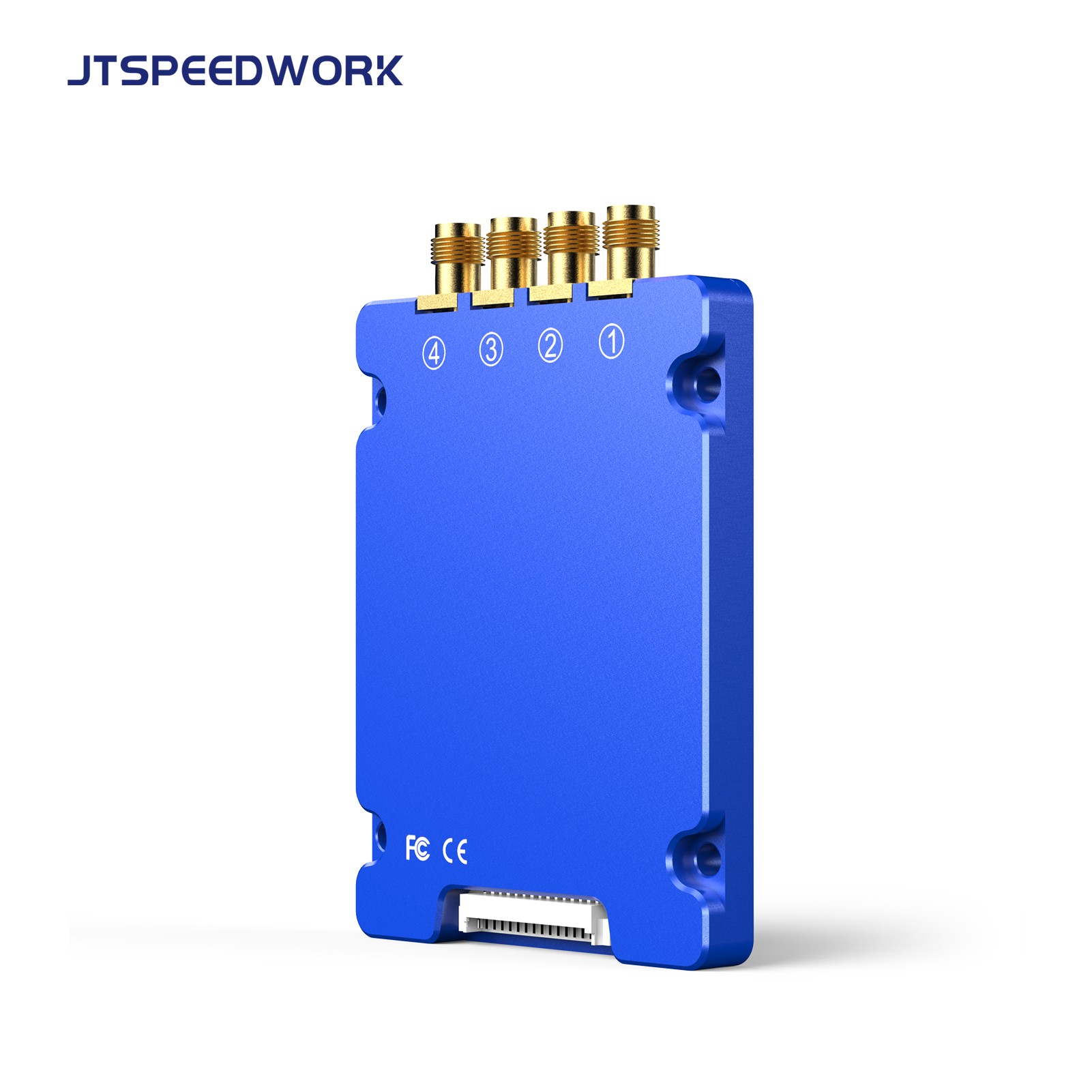وحدة JT-2540 TM200 UHF RFID رباعية المنافذ 860-960 ميجاهرتز TTL