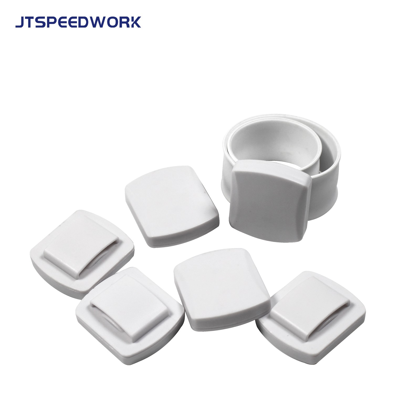 سوار معصم مزود بعلامة تعريف ترددات لاسلكية فائقة التردد (UHF RFID) من طراز JT-W3531 لنظام التتبع