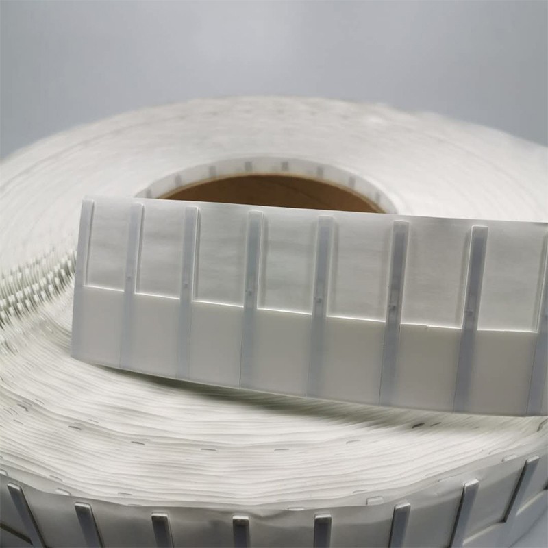 ملصق JT-K6505 65*5*1.26 مم، نطاق تردد UHF 860-960 ميجاهرتز، مرن وقابل للطباعة على المعدن بتقنية RFID