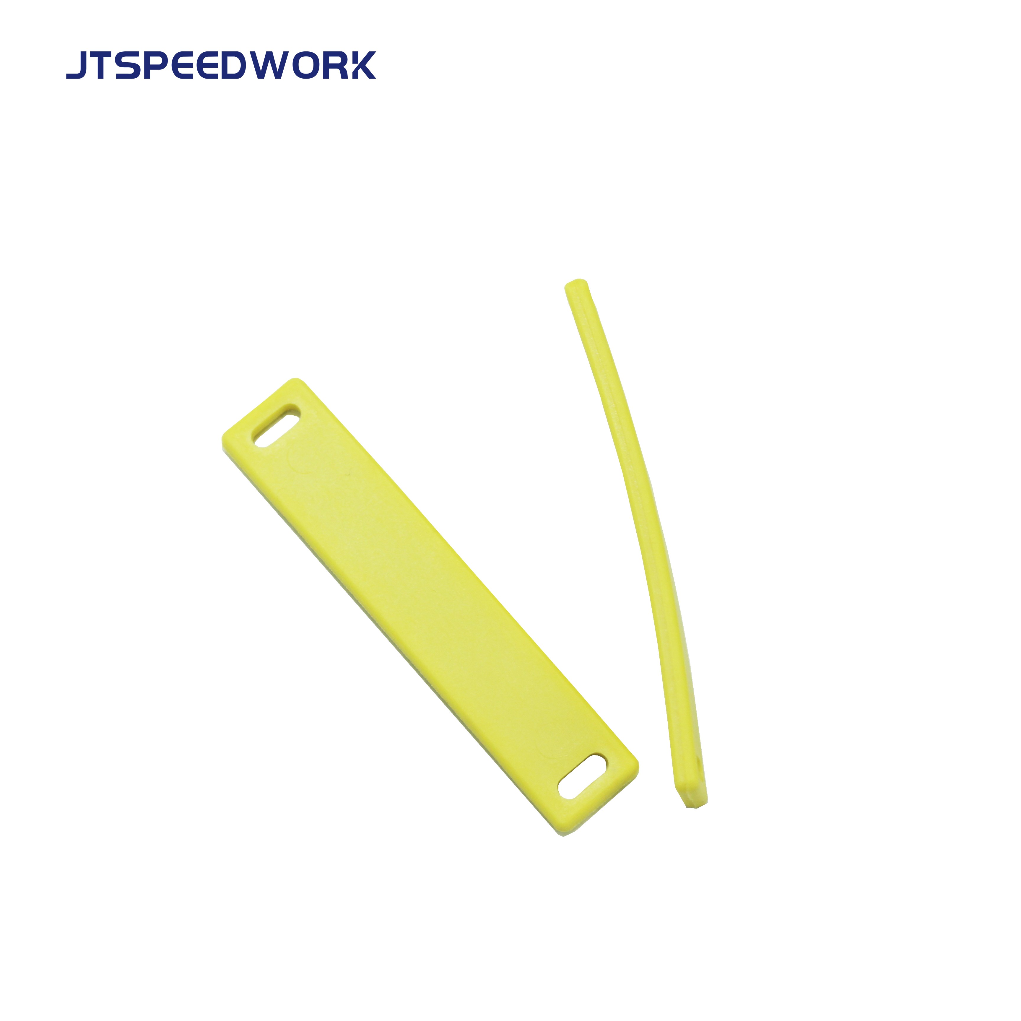 JT-K9018 90*18*4mm TPU UHF RFID Impinj Monza R6 علامة مرنة مضادة للمعادن