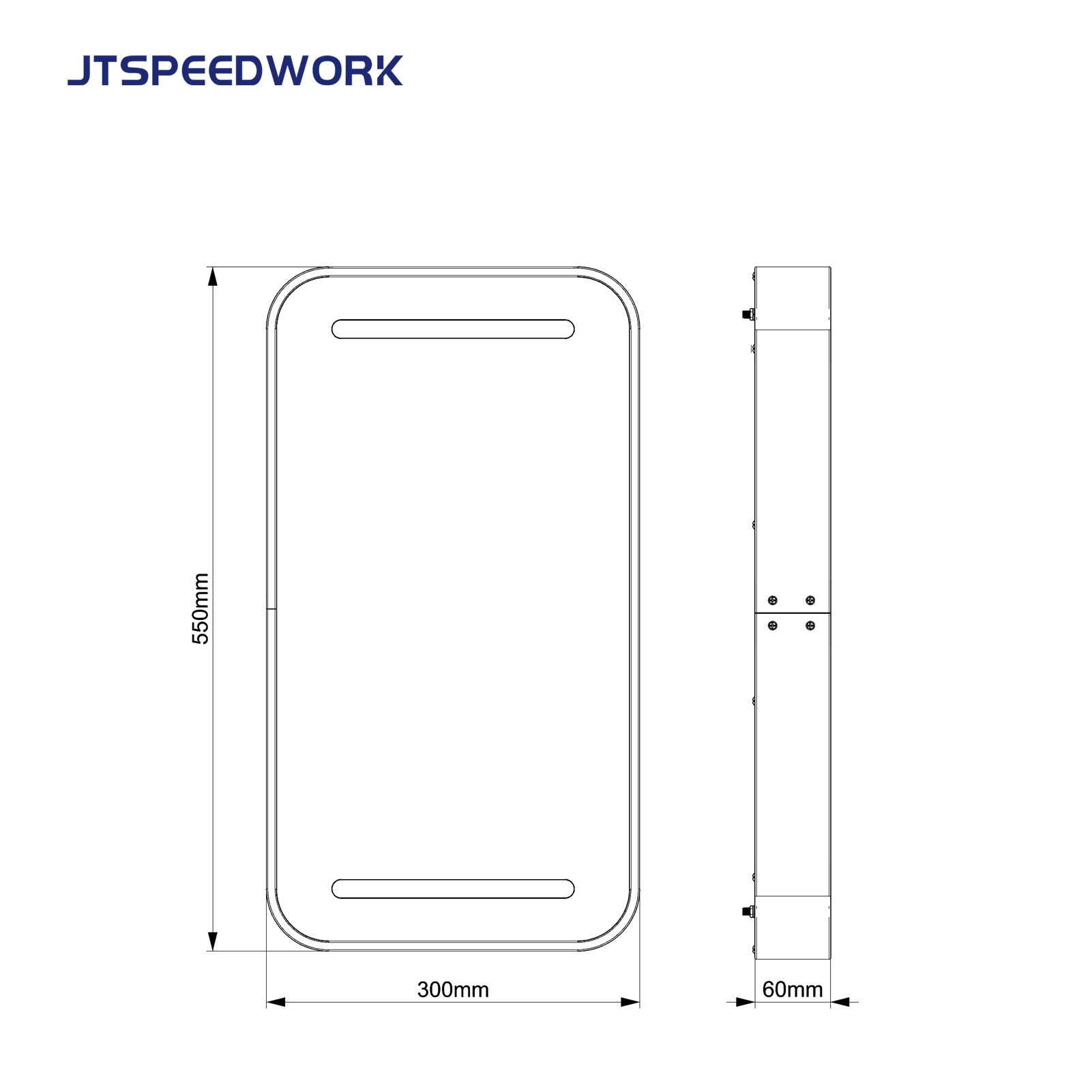 قارئ JT-5010 UHF RFID المتكامل مع رادار للتحكم في الوصول
