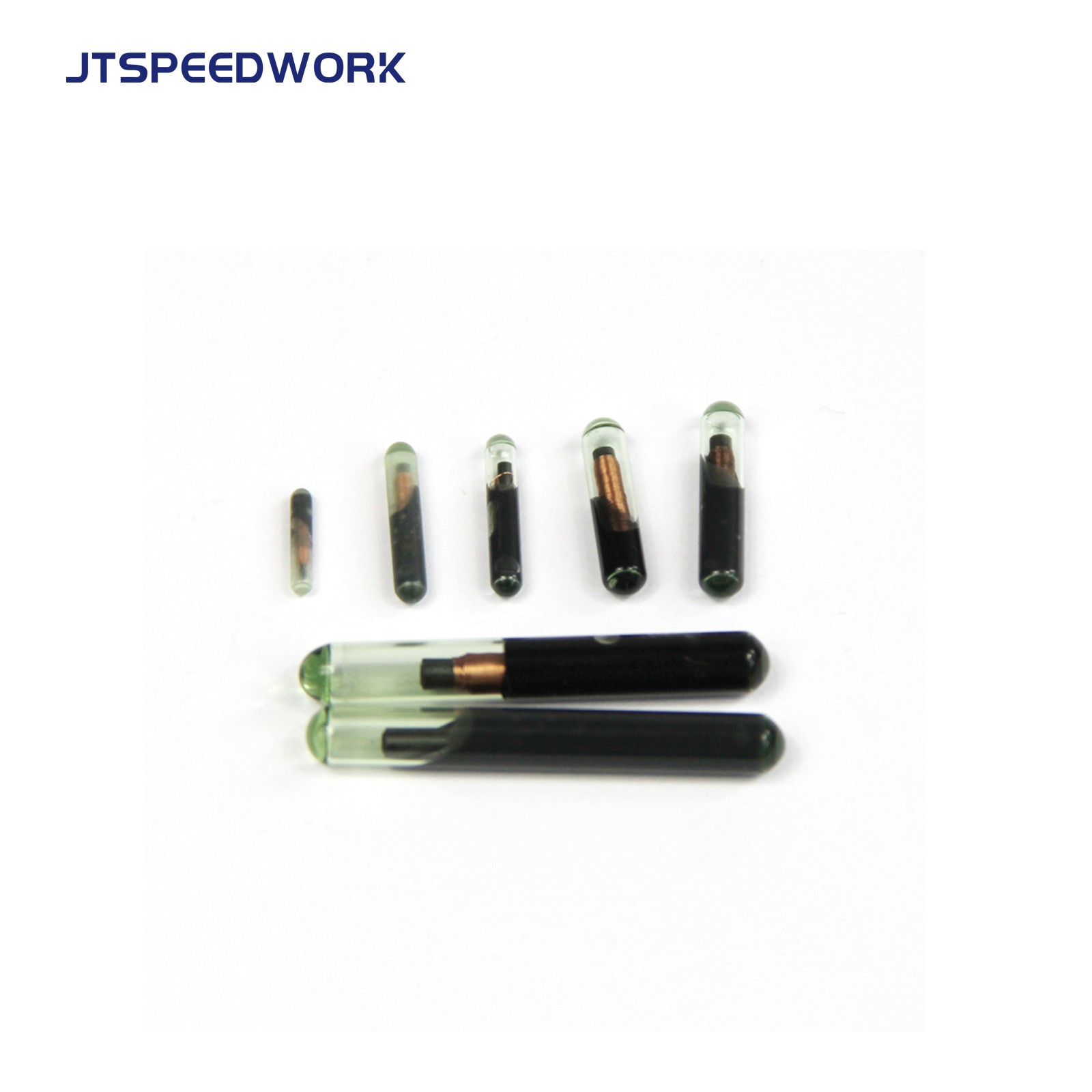 JT-A001 شريحة تعريف الحيوانات بتقنية RFID منخفضة التردد 134.2 كيلو هرتز FDX