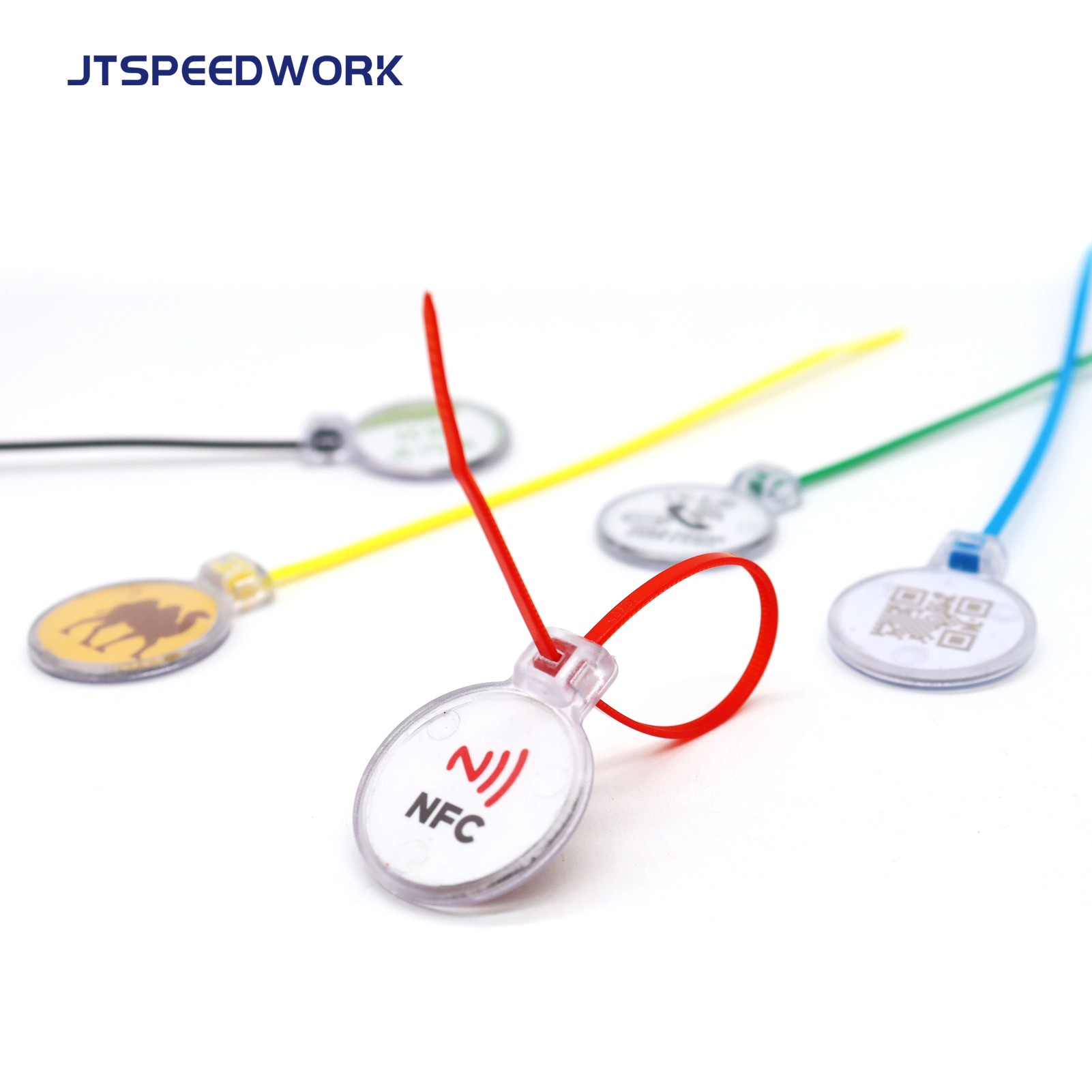JT-ZD28T علامة ربط كابل RFID UHF/NFC/LF IP67