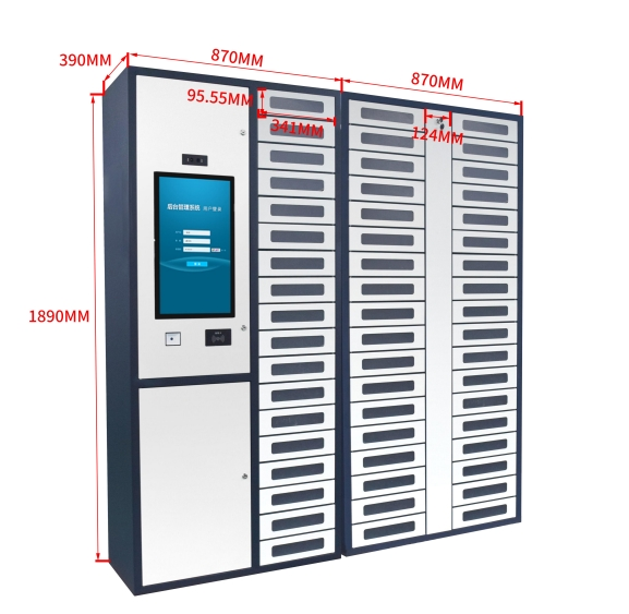 خزانة أدوية بإضاءة LED ومرآة ذكية 60 بوصة مع نظام إدارة