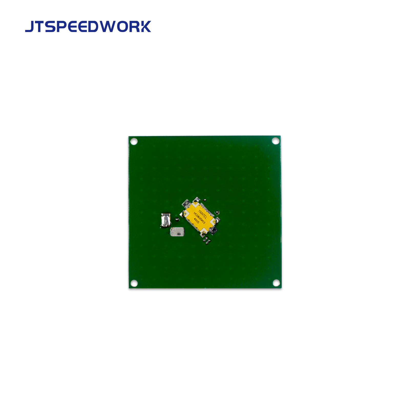 هوائي سيراميكي JT-T0060 بتردد UHF RFID، بقدرة 4 ديسيبل، بتردد 860-960 ميجاهرتز، استقطاب دائري يمين، موصل قابل للتخصيص